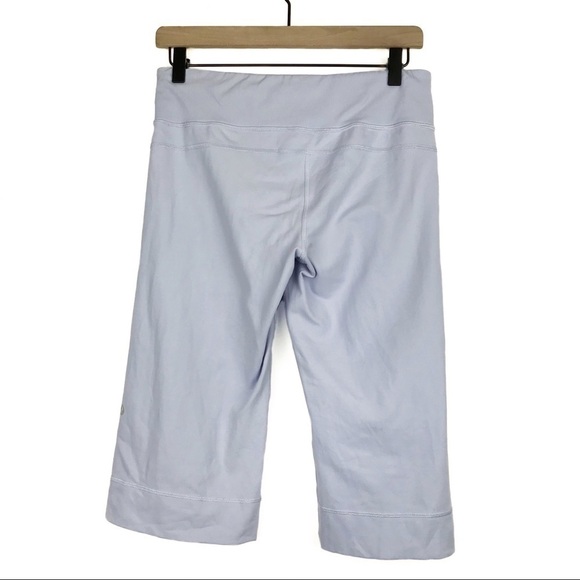 LULULEMON Clam Digger II Cool Breeze Yoga Pants 6 - Picture 3 of 8